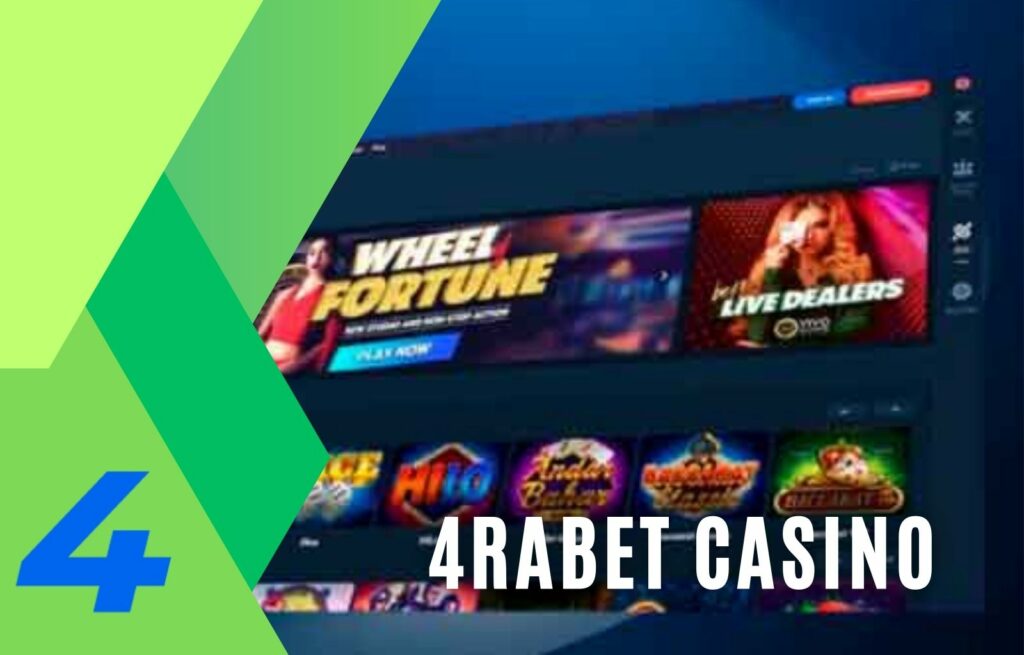 How to play casino games at 4rabet site