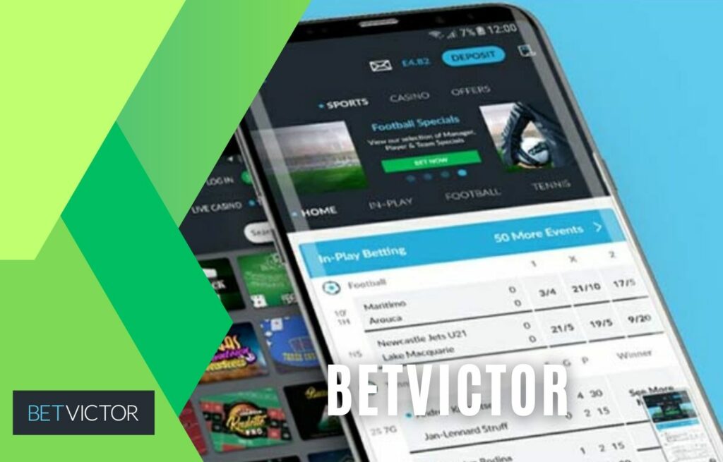BetVictor sports betting application overview