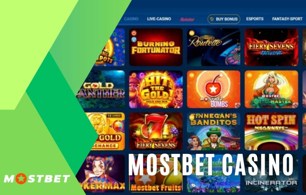 Information about Mostbet online casino games