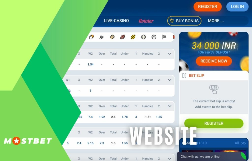 Mostbet official sports betting website review