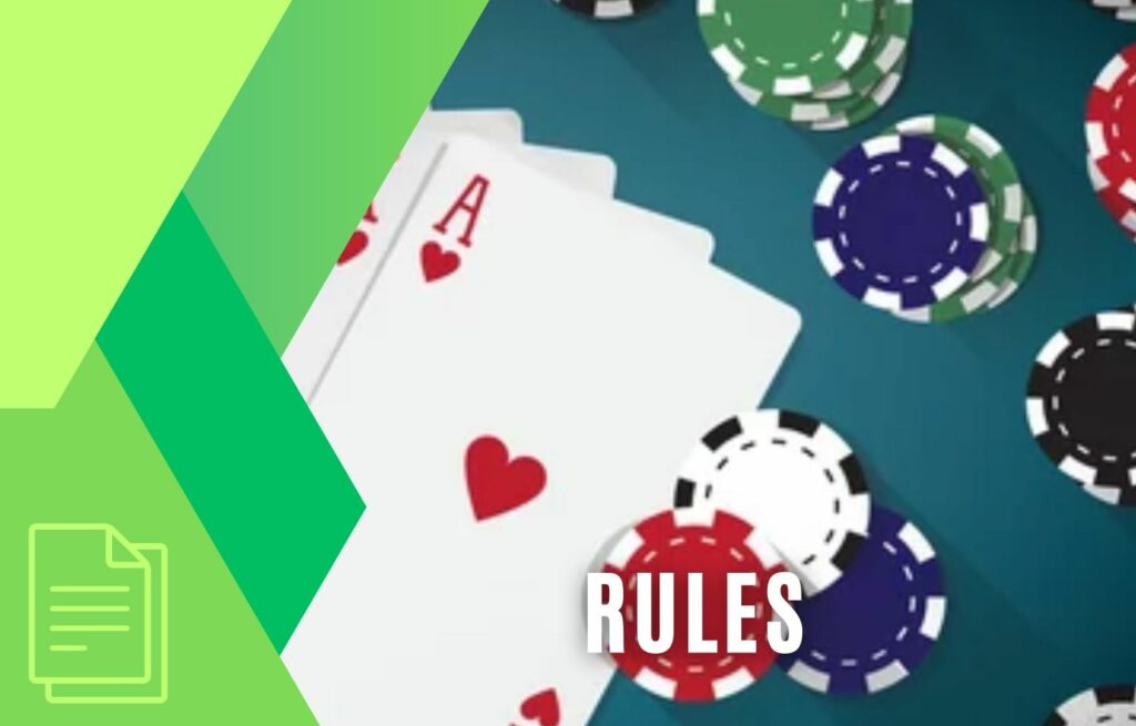 Online poker game rules information 