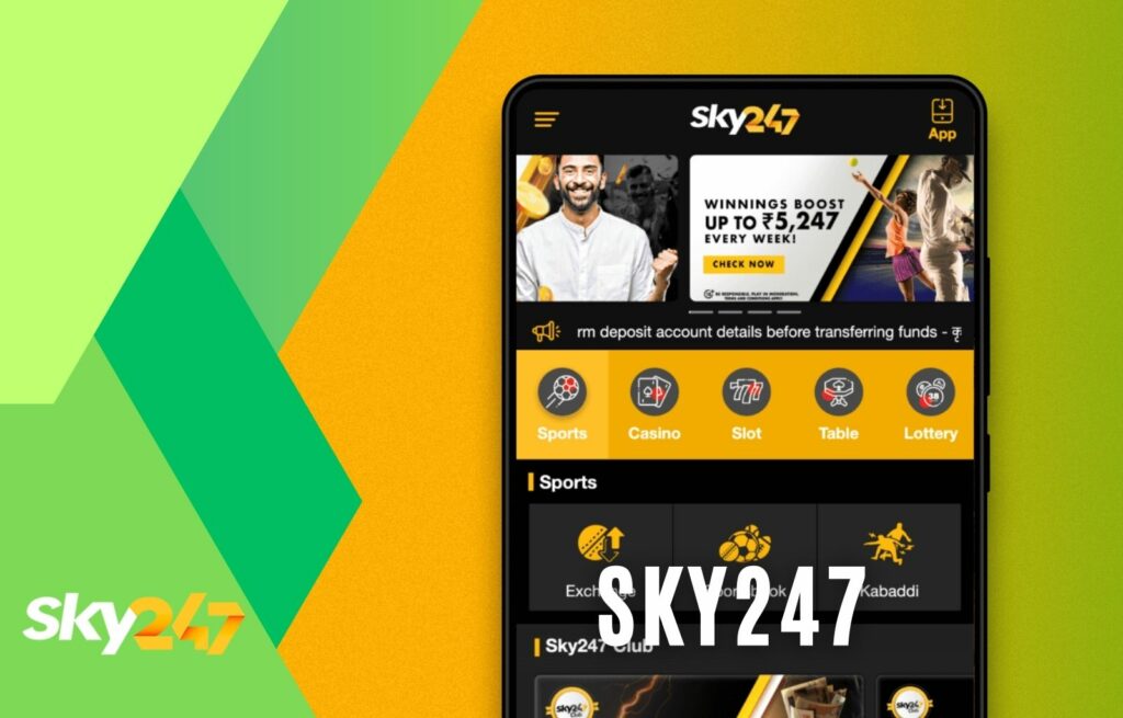 Sky247 betting app Installation instruction 